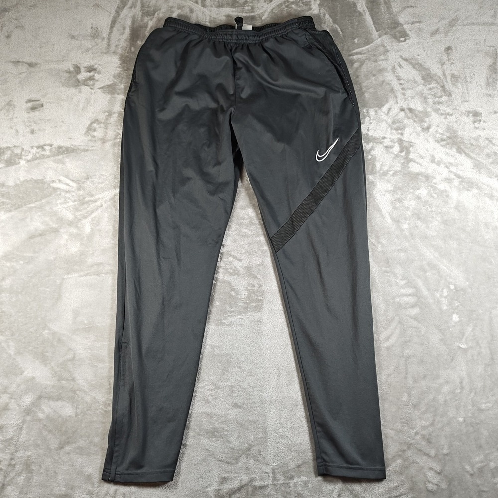 Nike Pants Boys Youth XL Performance Track Tapered Swoosh Running Gym Ankle Zip